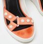 Balenciaga Vintage Pre-owned Leather sandals Orange Dames - Thumbnail 7