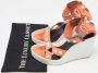 Balenciaga Vintage Pre-owned Leather sandals Orange Dames - Thumbnail 9