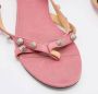 Balenciaga Vintage Pre-owned Leather sandals Pink Dames - Thumbnail 7
