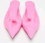 Balenciaga Vintage Pre-owned Leather sandals Pink Dames - Thumbnail 3