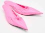 Balenciaga Vintage Pre-owned Leather sandals Pink Dames - Thumbnail 4