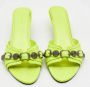 Balenciaga Vintage Pre-owned Leather sandals Yellow Dames - Thumbnail 3