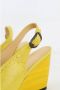 Balenciaga Vintage Pre-owned Leather sandals Yellow Dames - Thumbnail 4
