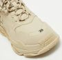 Balenciaga Vintage Pre-owned Leather sneakers Beige Dames - Thumbnail 7