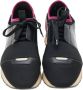 Balenciaga Vintage Pre-owned Leather sneakers Black Dames - Thumbnail 2