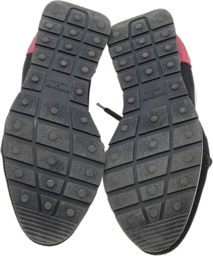 Balenciaga Vintage Pre-owned Leather sneakers Black Dames
