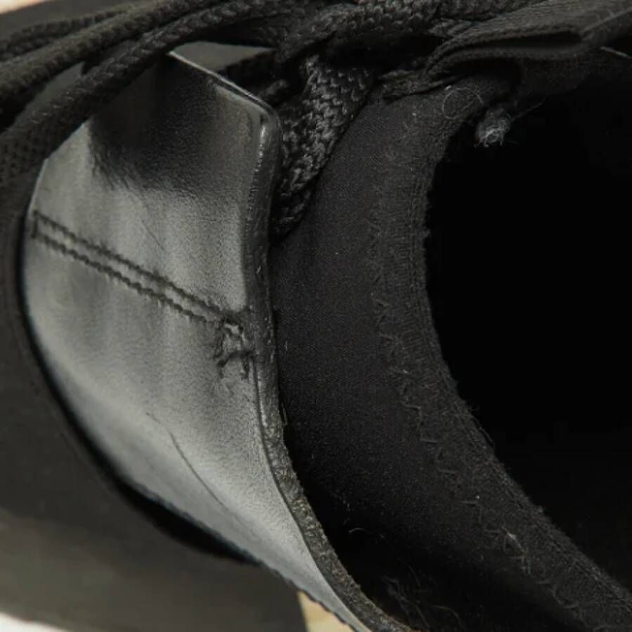 Balenciaga Vintage Pre-owned Leather sneakers Black Dames