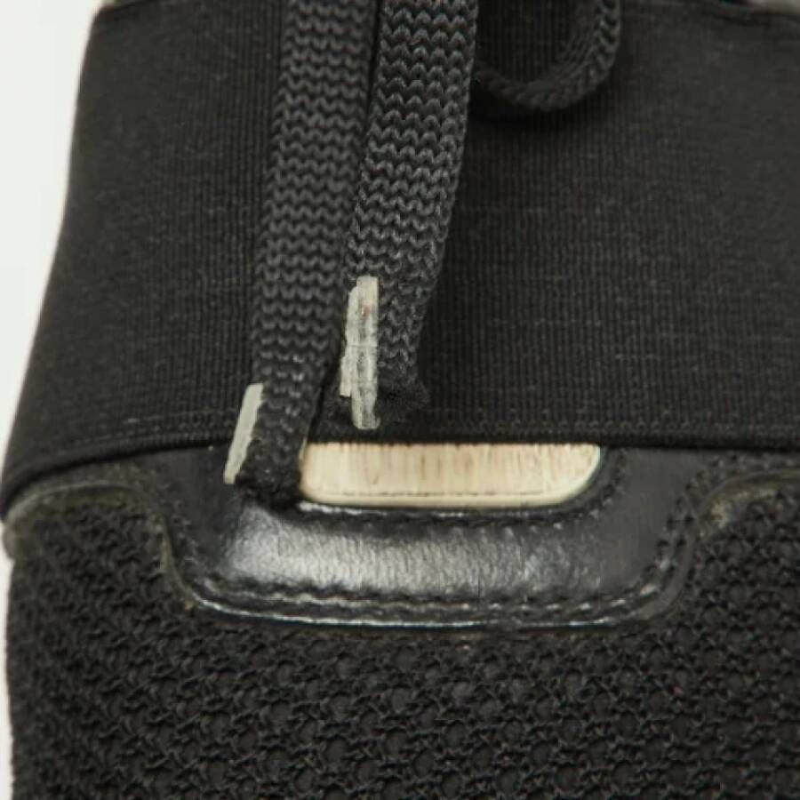 Balenciaga Vintage Pre-owned Leather sneakers Black Dames