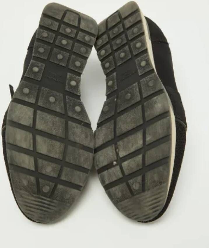 Balenciaga Vintage Pre-owned Leather sneakers Black Dames