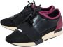 Balenciaga Vintage Pre-owned Leather sneakers Black Dames - Thumbnail 3