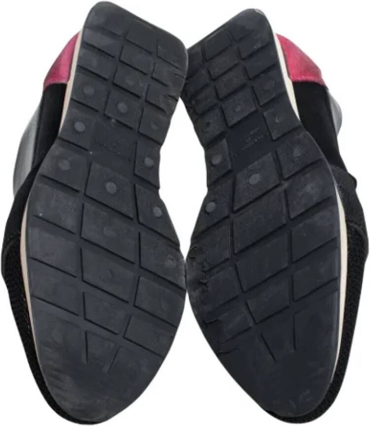 Balenciaga Vintage Pre-owned Leather sneakers Black Dames