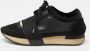 Balenciaga Vintage Pre-owned Leather sneakers Black Dames - Thumbnail 2