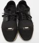 Balenciaga Vintage Pre-owned Leather sneakers Black Dames - Thumbnail 3