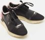 Balenciaga Vintage Pre-owned Leather sneakers Black Dames - Thumbnail 4