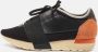 Balenciaga Vintage Pre-owned Leather sneakers Black Dames - Thumbnail 2