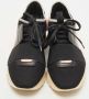 Balenciaga Vintage Pre-owned Leather sneakers Black Dames - Thumbnail 3