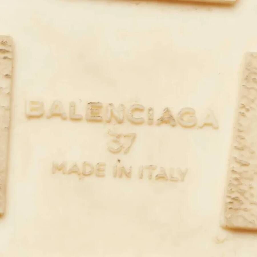 Balenciaga Vintage Pre-owned Leather sneakers Black Dames