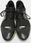 Balenciaga Vintage Pre-owned Leather sneakers Black Dames - Thumbnail 3