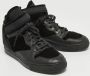 Balenciaga Vintage Pre-owned Leather sneakers Black Dames - Thumbnail 4