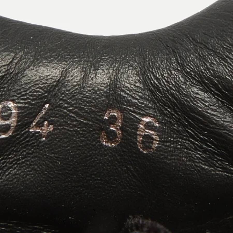 Balenciaga Vintage Pre-owned Leather sneakers Black Dames