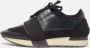Balenciaga Vintage Pre-owned Leather sneakers Black Dames - Thumbnail 2