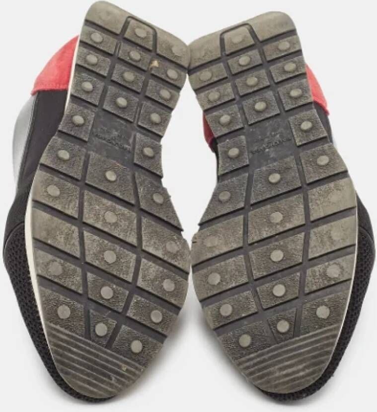 Balenciaga Vintage Pre-owned Leather sneakers Black Dames
