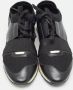 Balenciaga Vintage Pre-owned Leather sneakers Black Dames - Thumbnail 2