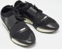 Balenciaga Vintage Pre-owned Leather sneakers Black Dames - Thumbnail 3