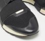 Balenciaga Vintage Pre-owned Leather sneakers Black Dames - Thumbnail 7