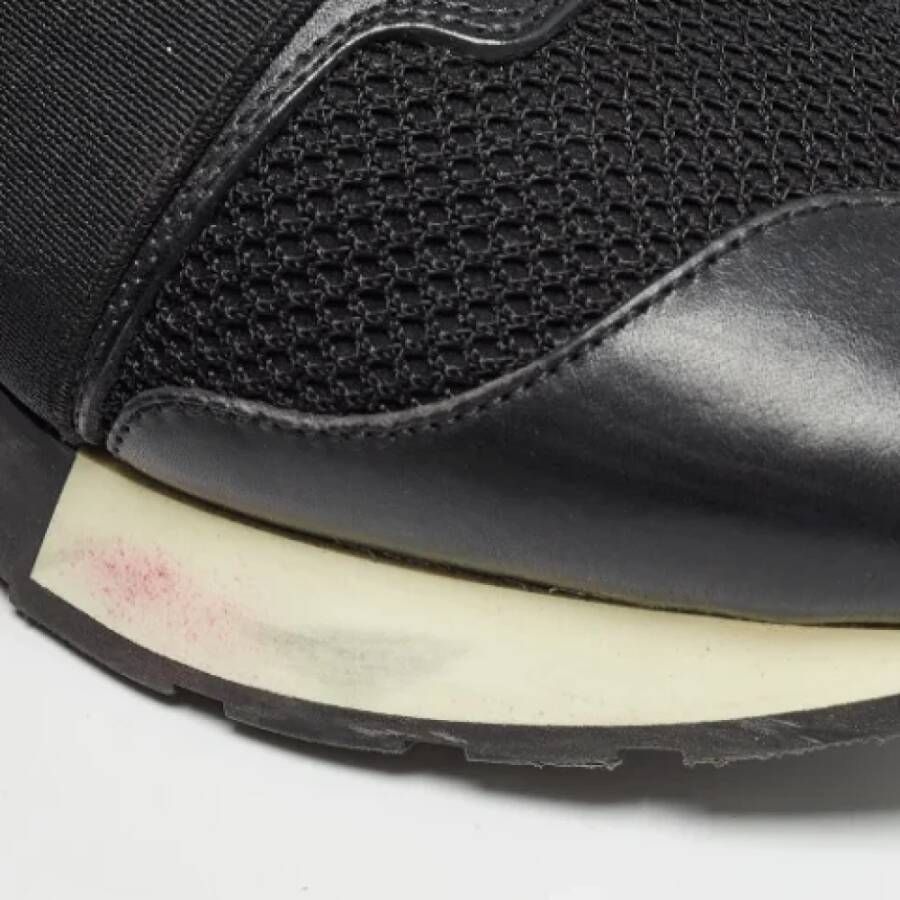 Balenciaga Vintage Pre-owned Leather sneakers Black Dames
