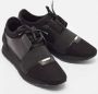 Balenciaga Vintage Pre-owned Leather sneakers Black Dames - Thumbnail 3