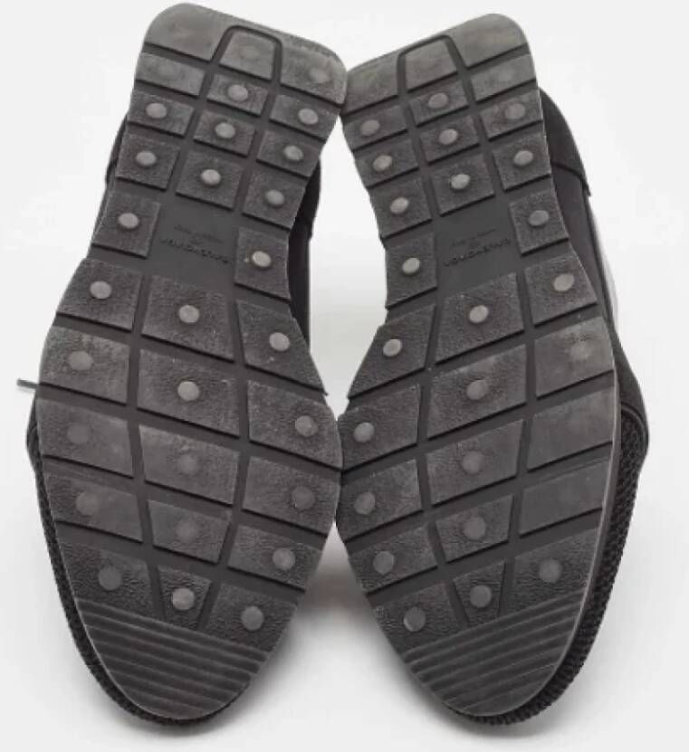 Balenciaga Vintage Pre-owned Leather sneakers Black Dames