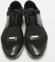 Balenciaga Vintage Pre-owned Leather sneakers Black Dames - Thumbnail 2