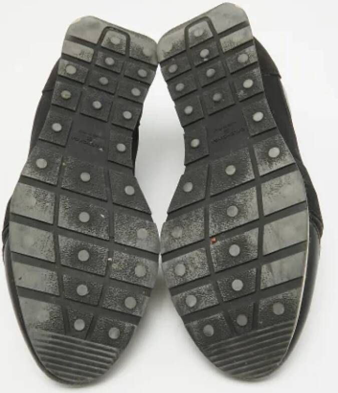 Balenciaga Vintage Pre-owned Leather sneakers Black Dames