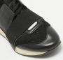 Balenciaga Vintage Pre-owned Leather sneakers Black Dames - Thumbnail 6