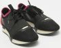Balenciaga Vintage Pre-owned Leather sneakers Black Dames - Thumbnail 4