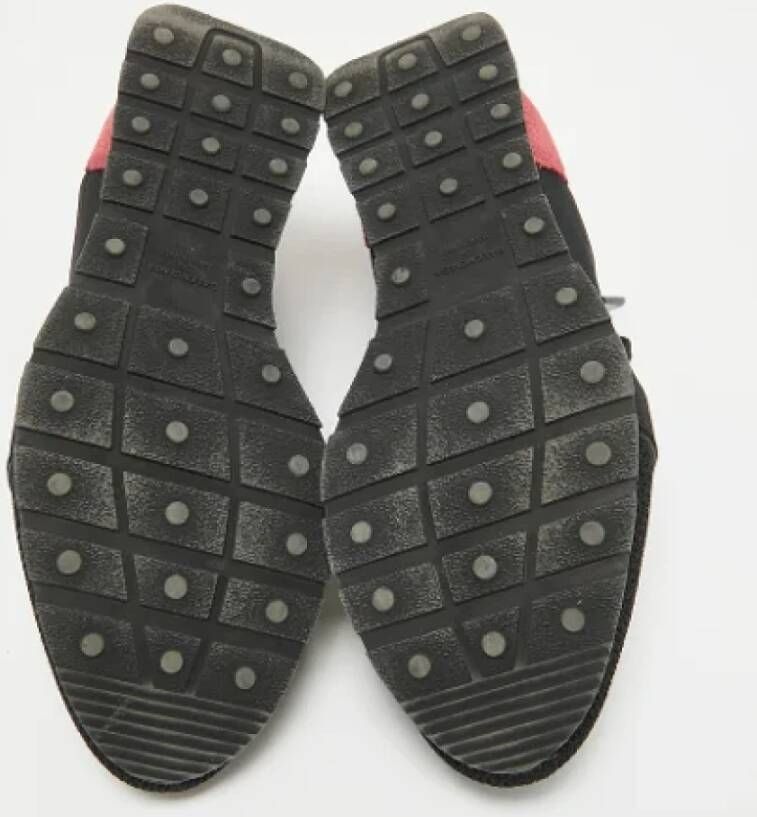 Balenciaga Vintage Pre-owned Leather sneakers Black Dames