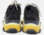 Balenciaga Vintage Pre-owned Leather sneakers Black Dames - Thumbnail 5