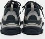 Balenciaga Vintage Pre-owned Leather sneakers Black Heren - Thumbnail 4