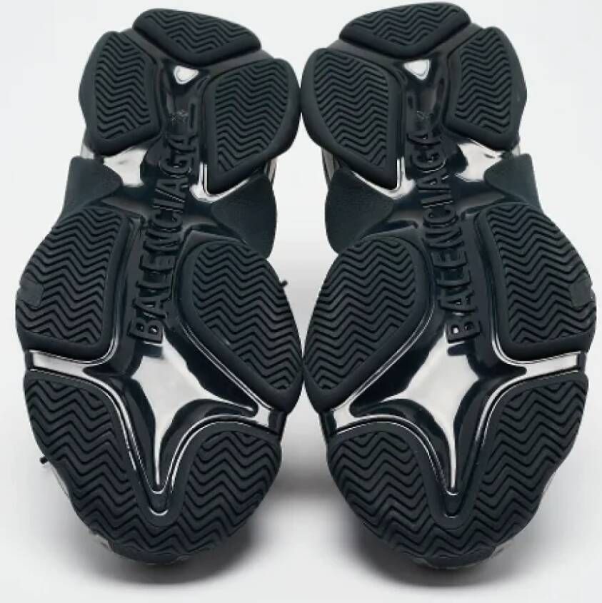 Balenciaga Vintage Pre-owned Leather sneakers Black Heren