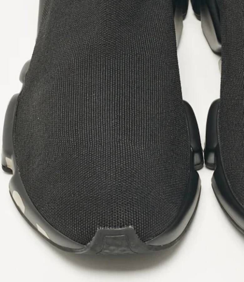 Balenciaga Vintage Pre-owned Leather sneakers Black Heren
