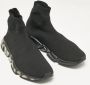 Balenciaga Vintage Pre-owned Leather sneakers Black Heren - Thumbnail 4