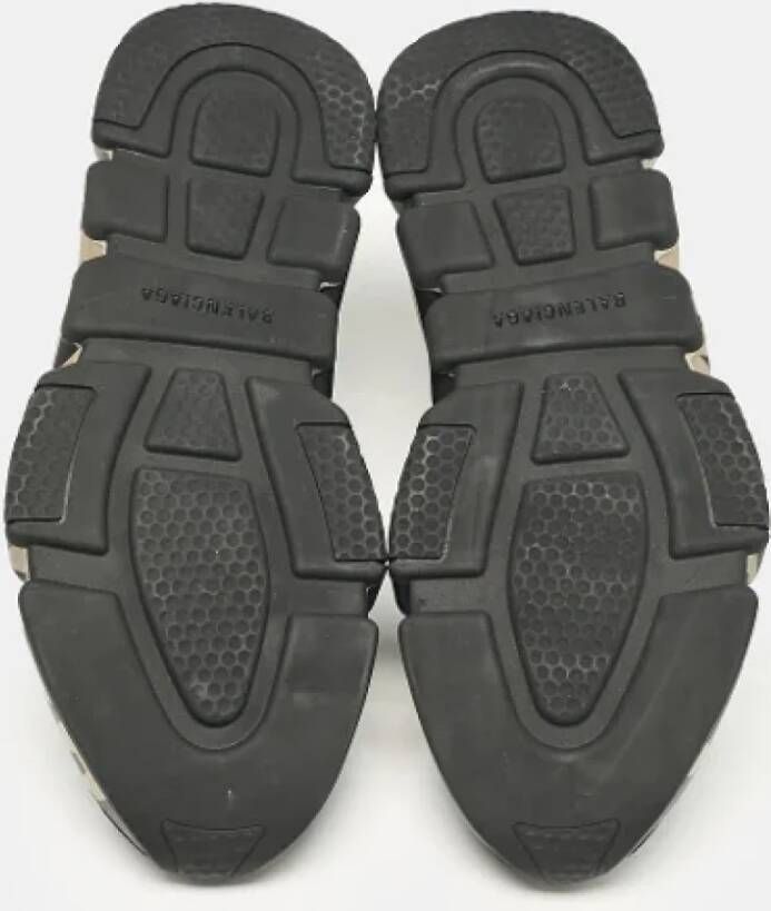 Balenciaga Vintage Pre-owned Leather sneakers Black Heren