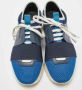 Balenciaga Vintage Pre-owned Leather sneakers Blue Dames - Thumbnail 3