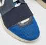 Balenciaga Vintage Pre-owned Leather sneakers Blue Dames - Thumbnail 7