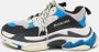 Balenciaga Vintage Pre-owned Leather sneakers Blue Dames - Thumbnail 2
