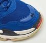 Balenciaga Vintage Pre-owned Leather sneakers Blue Dames - Thumbnail 7