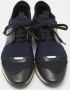 Balenciaga Vintage Pre-owned Leather sneakers Blue Dames - Thumbnail 3