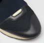 Balenciaga Vintage Pre-owned Leather sneakers Blue Dames - Thumbnail 7