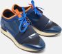Balenciaga Vintage Pre-owned Leather sneakers Blue Dames - Thumbnail 4